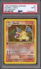 GLURAK-HOLO 1ST EDITION PSA 9 1999 POKEMON GERMAN #4 DEUTSCH PSA 9