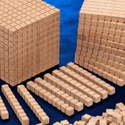 Mathe Würfel Zahlenblock Darstellung von Zahlen