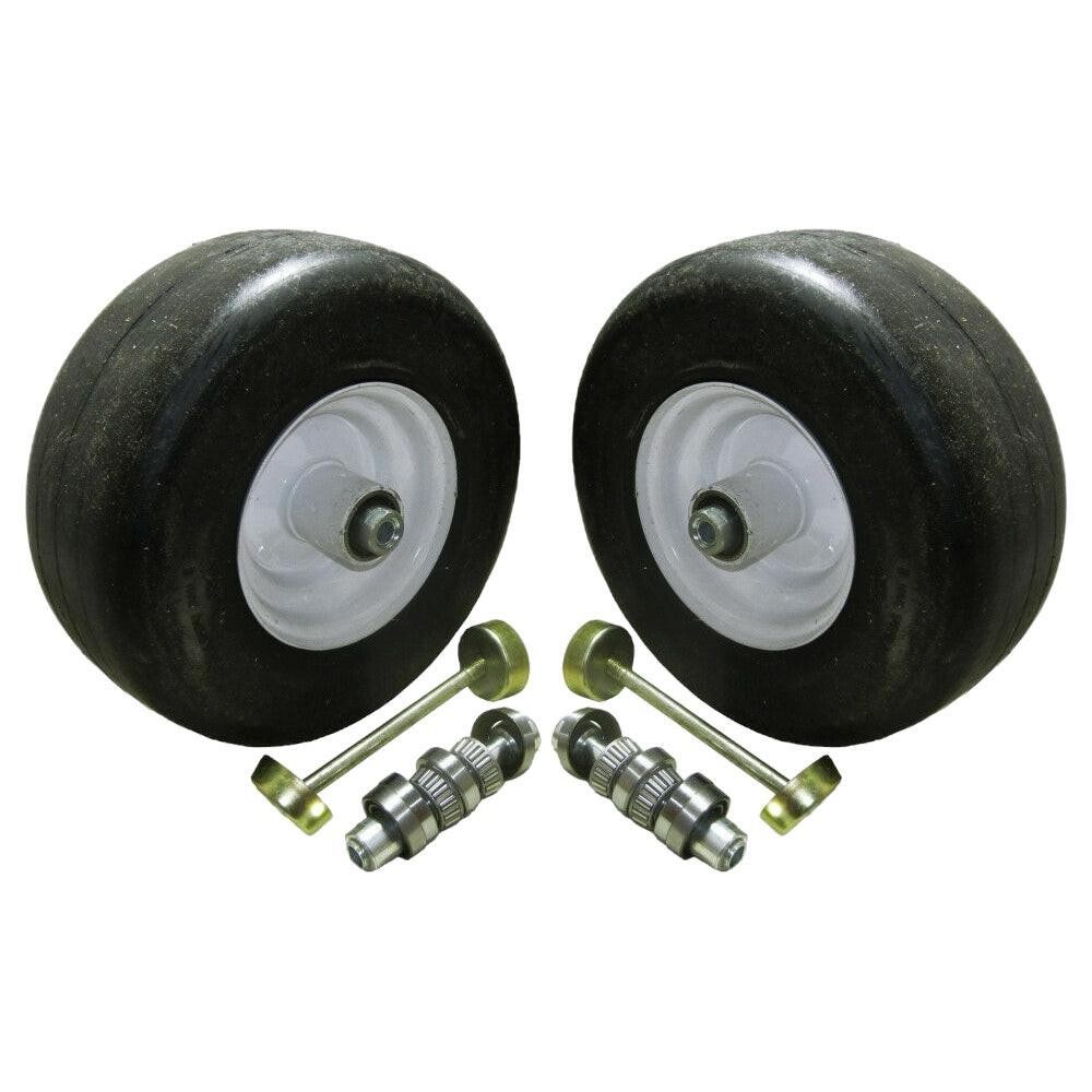 Proven Part 2 Pack 13X5X6 White No-Flat Front Solid Tire Puncture