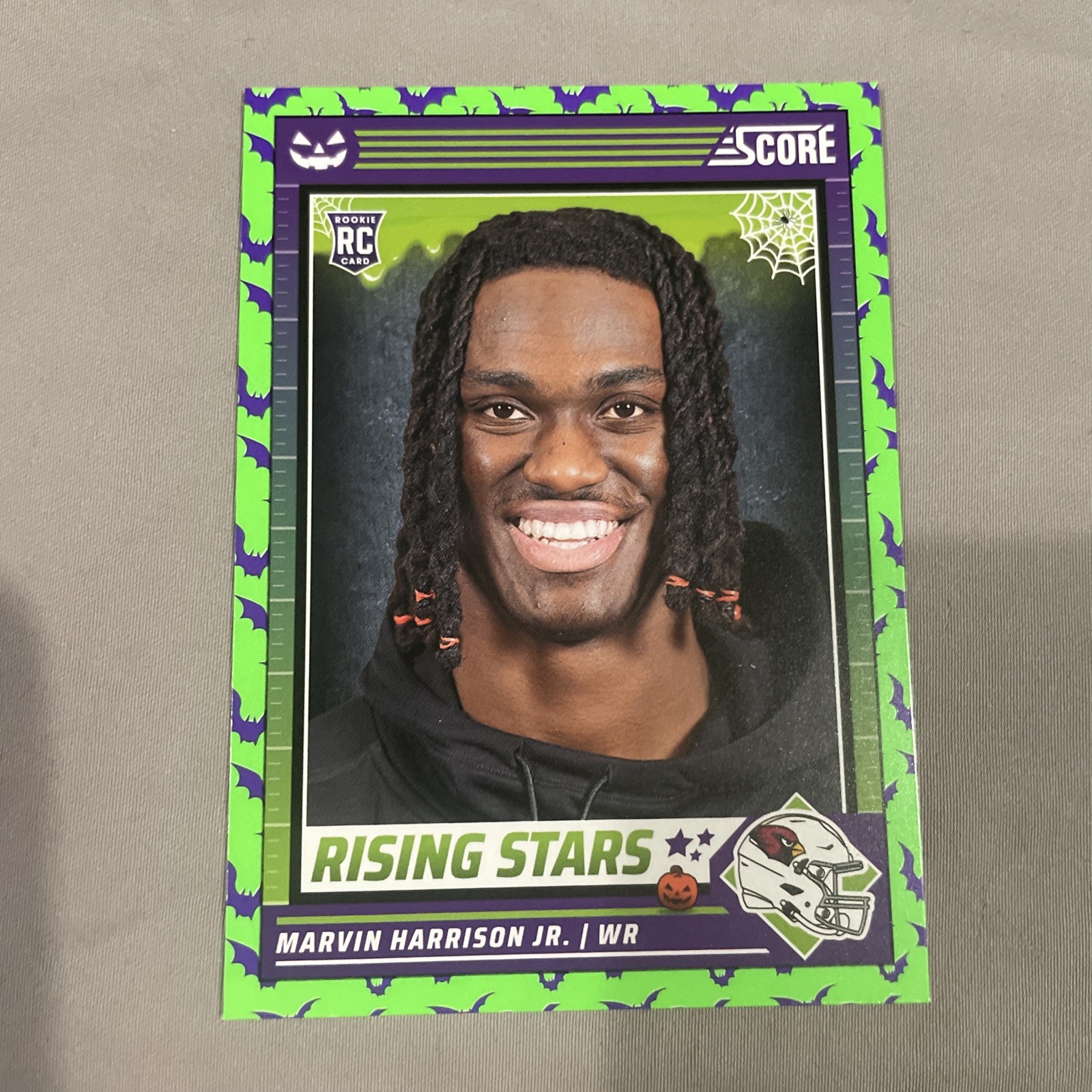 2024 Score-A-Treat #38 Marvin Harrison Jr. Rising Stars Green Bats