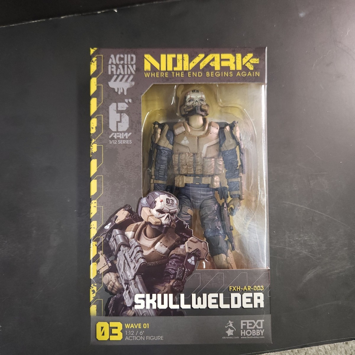 Acid Rain World: Novark Skullwelder FXH-AR-003 1/12 Scale Action