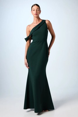 Coast Emerald A-Linien Kleid Damen schwarz zum Binden Kleider