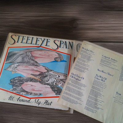 Steeleye Span Album Lp Vinyl All Around My Hat With Inlay For Anamorphic Cover