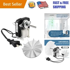 High-Speed 3000 RPM Universal Bathroom Fan Motor - Quick Installation 50CFM
