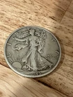 1945 walking liberty half dollar.. Nice