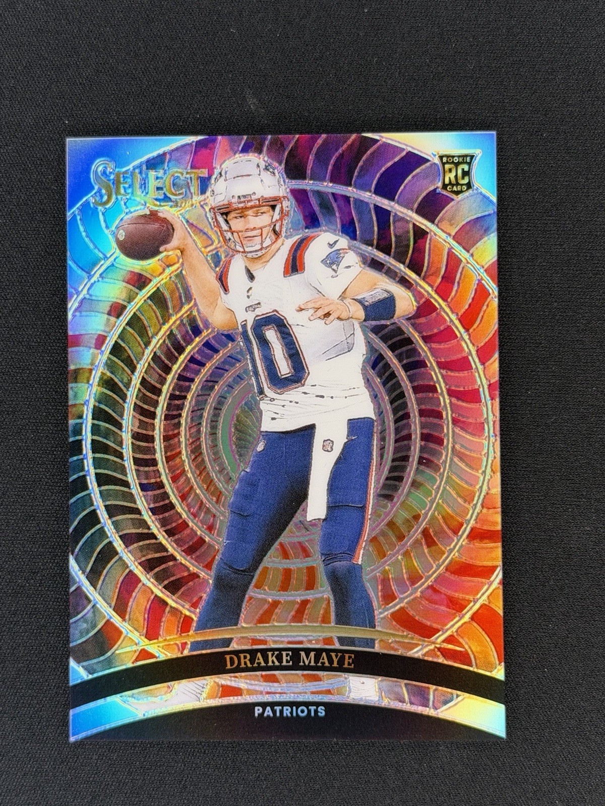 2024 Select Drake Maye Color Wheel SP Rookie RC #4 Patriots