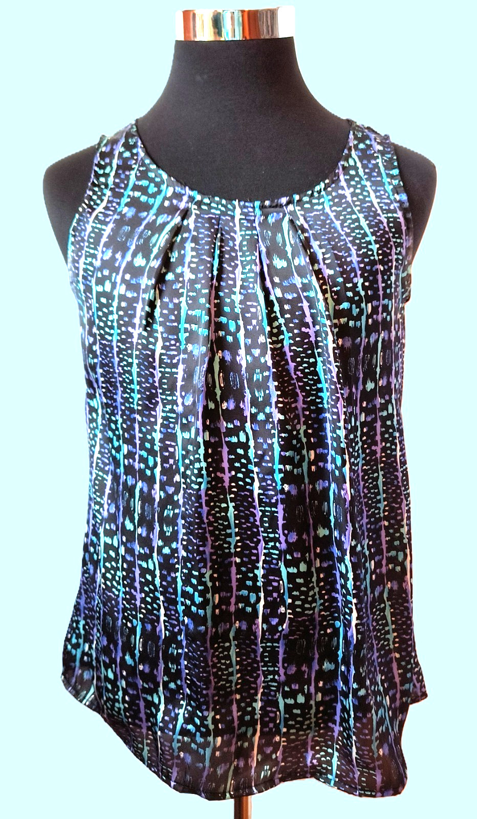 Notations Pullover Blouse Women's Size Medium Sle… - image 1