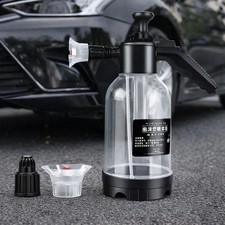 2l Hand Pump Foam Sprayer Snow Foam Cannon Car Wash Bottle W 3 Nozzles 2l Hand Pump Foam Sprayer Snow Foam Cannon Car Wash Bottle W 3 Nozzles