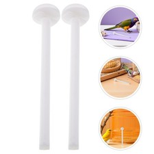 50 Pcs Bird Cage Perch Cockatiel Perches for Small Parrots Stand