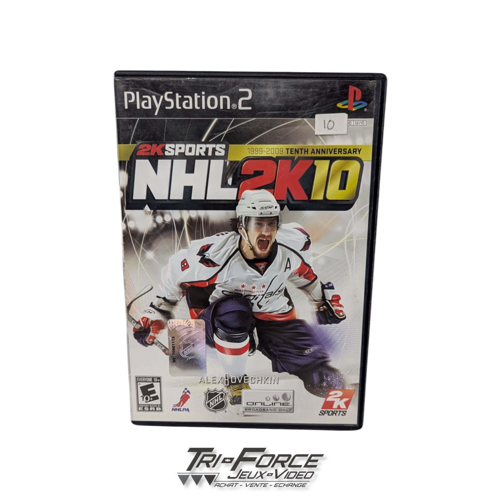 NHL 2K10 Playstation 2 PS2 CIB Complete, Tested !