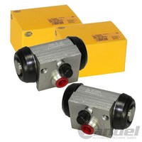 2X Hella Radbremszylinder Hinten Passend FüR CitroËN C1 Peugeot 107 Toyota Aygo