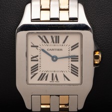 Santos de Cartier Demoiselle 26mm 18K Gold & Steel Watch 2701