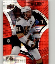 2021-22 Upper Deck Allure Mark Stone Red Rainbow #98 Vegas Golden Knights