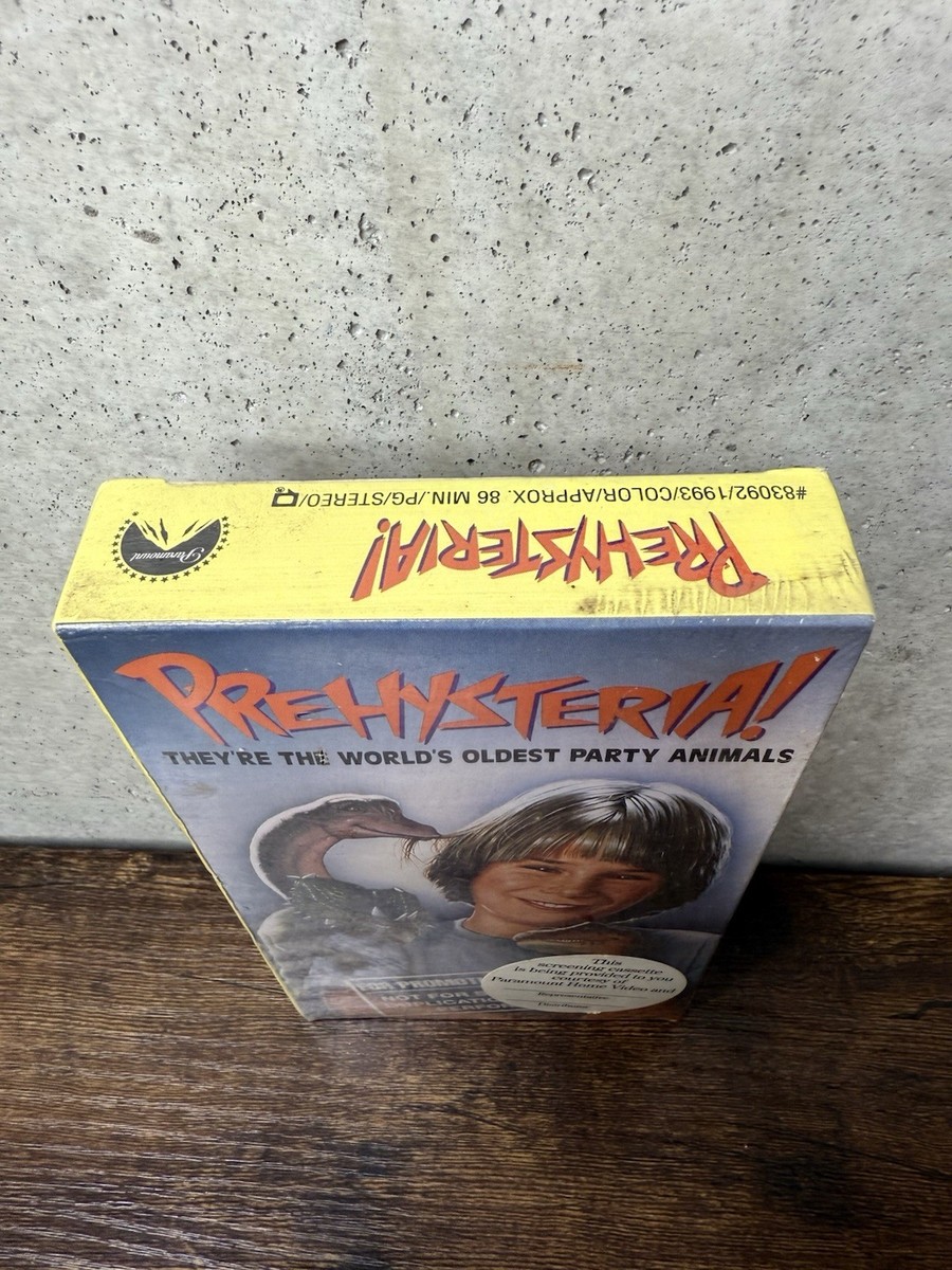 Prehysteria (VHS, 1993) for sale online | eBay