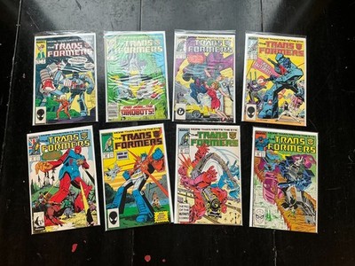 Lot 8 TRANSFORMERS Comic Books ~ Megatron Man of Iron Dinobots #s 7 8 31-35 38