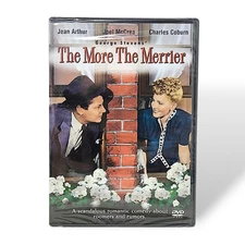 The more the Merrier (DVD, 1943) Jean Arthur Joel McCrea Charles Coburn Sealed