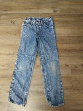 Vintage Levi's Orange Tab Kids Size 10 Acid Washed