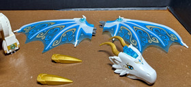 Lego Elves Queen Dragon white for replacement parts Incomplete 41179