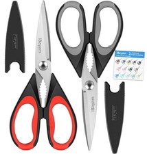 Kitchen Scissors All Purpose Heavy Duty Kitchen Utensils Set Stainless Steel C