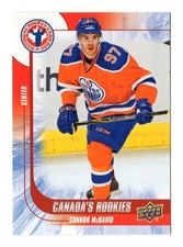 2016 UD National Hockey Card Day Connor McDavid Canada's Rookie #CAN-6. rookie card picture