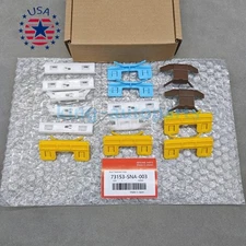 Pack of 15 for Honda Civic 06-11 Roof Fastener Clips Front Windshield Side