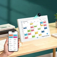Digital Calendar & Chore Chart,Digital frame ,15.6" WiFi Smart Touchscreen***
