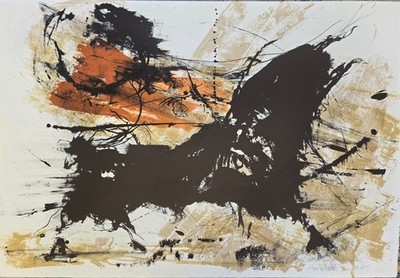 Gino Hollander ''Toro'' - hand-signed, dedicated lithograph