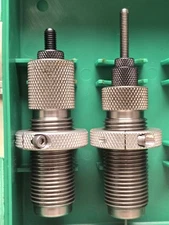 RCBS Reloading 2x F L Die Set 222 REM #10901 Carbide Seat 81