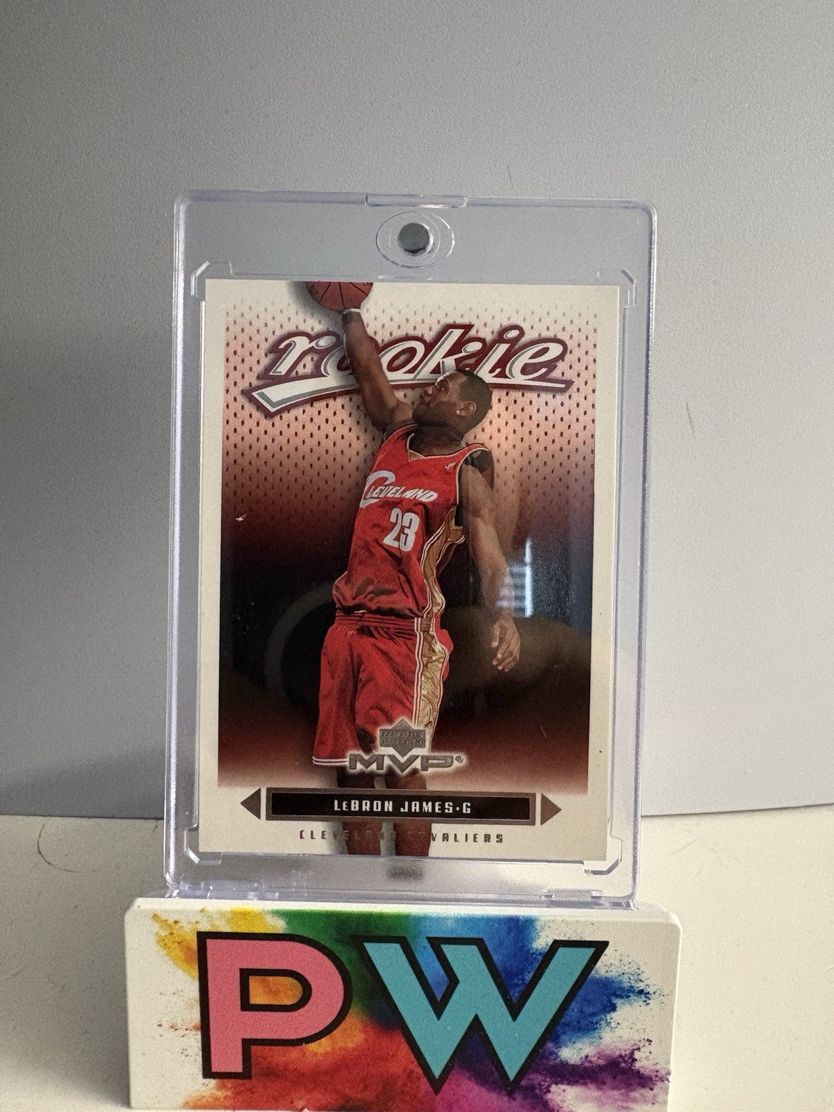 2003-04 Upper Deck MVP - Rookie LeBron James #201 (RC)