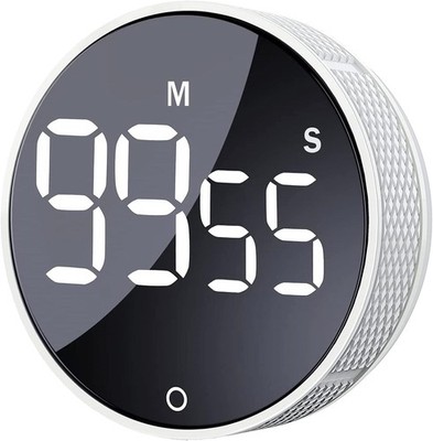 Digitale Küchentimer, visuelle Zeitschaltuhren große LED-Anzeige magnetische Countdown Count