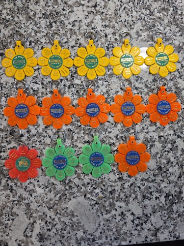 Vintage 1970s Las Vegas Sam Boyds/ Union Plaza Hotel/ Casino Key Chains (14)
