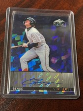 Carson Benge 2026 Leaf Metal Baseball Auto 1/1
