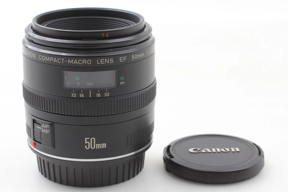 Tested [MINT+++] Canon COMPACT MACRO 50mm f/2.5 EF Mount Lens for EOS From LAPAN - Image 2 of 4
