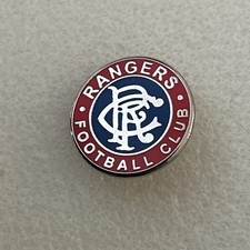 Very Rare & Collectable Glasgow Rangers Supporter Enamel Badge Wear With Pride