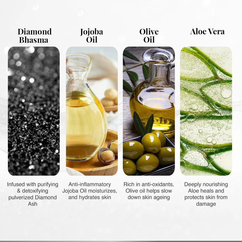 Party Diamond Facial Kit - Single Use | Salon like Facial at Home in Just 6-Step - Image 4 of 4