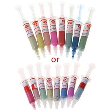 8 Pezzi Paste Diamantate Lucidanti Lapping Set Siringhe Composte 0,5-10 Micron Strumento D