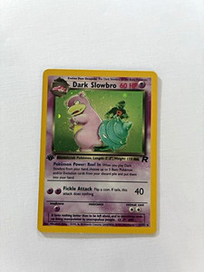 Dark Slowbro 1st Edition | eBay