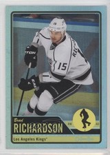 2012-13 O-Pee-Chee Rainbow Foil Brad Richardson #488 0f8