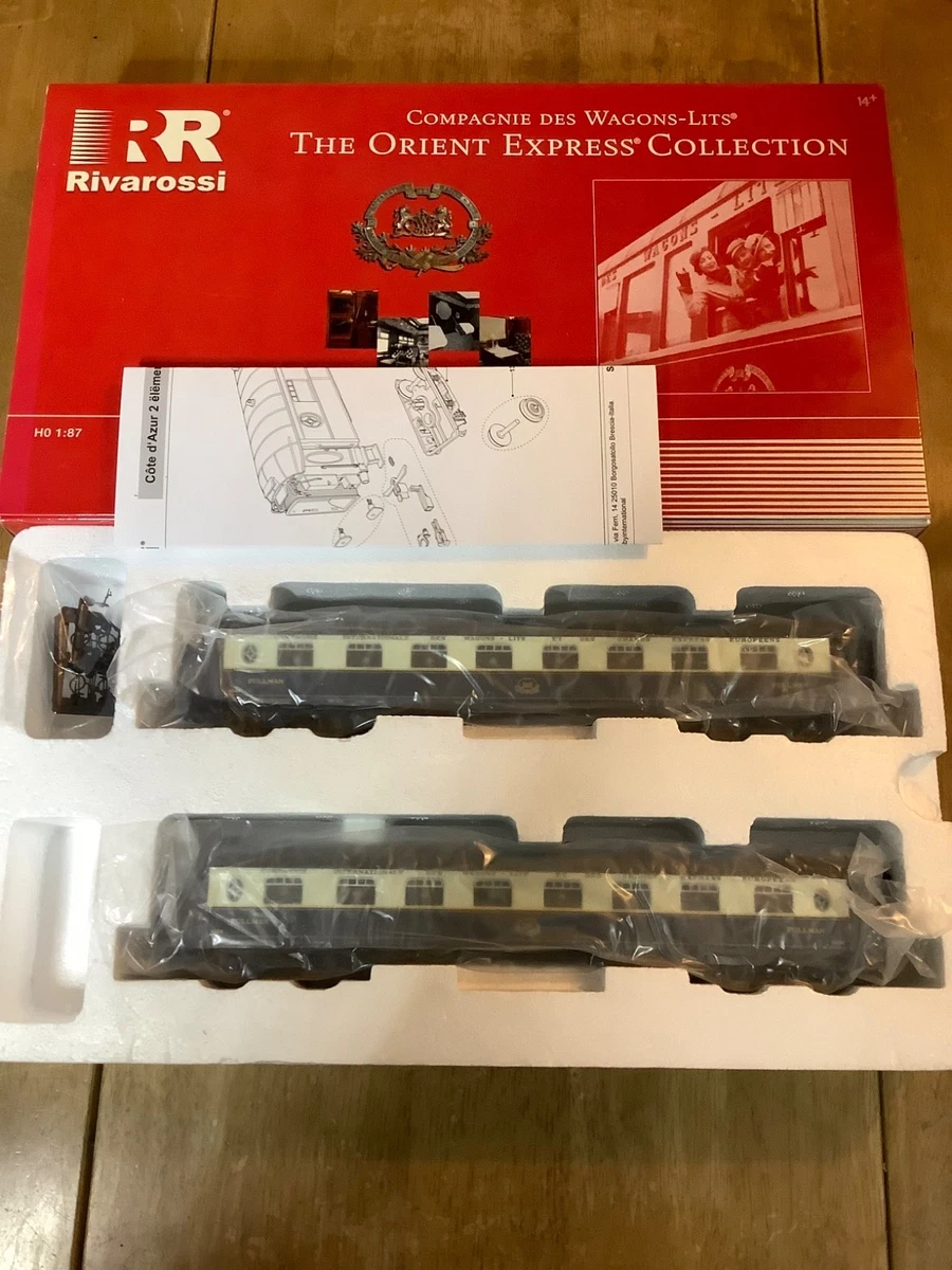 Rivarossi HR4077 CIWL 外国型 オリエント急行 食堂車２輌 Rivarossi Rivarossi Orient express リヴァロッシ オリエント急行