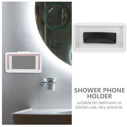 Wasserdichte Handy Halterung Büro Duschphone -Halter Telefonhalter Dusche - 第 9/12 張圖片