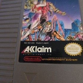 Nintendo  Game for NES   "Double Dragon #2 The Revenge"  Akklaim 1985 Used 
