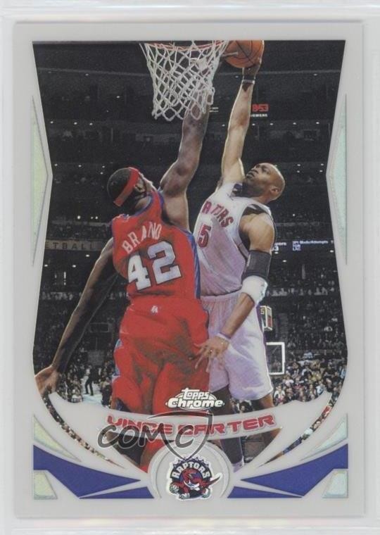2004-05 Topps Chrome Refractor Vince Carter #30 HOF m1f
