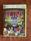 Tetris Evolution Microsoft Xbox 360 2007 Complete with Manual CIB