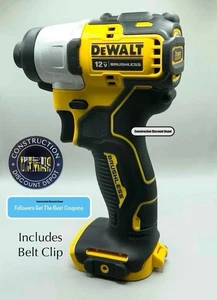 Nouveau Dewalt Xtreme DCF801B 12V Max 1/4" Hex sans pinceau 3 Conducteur à impact de vitesse
