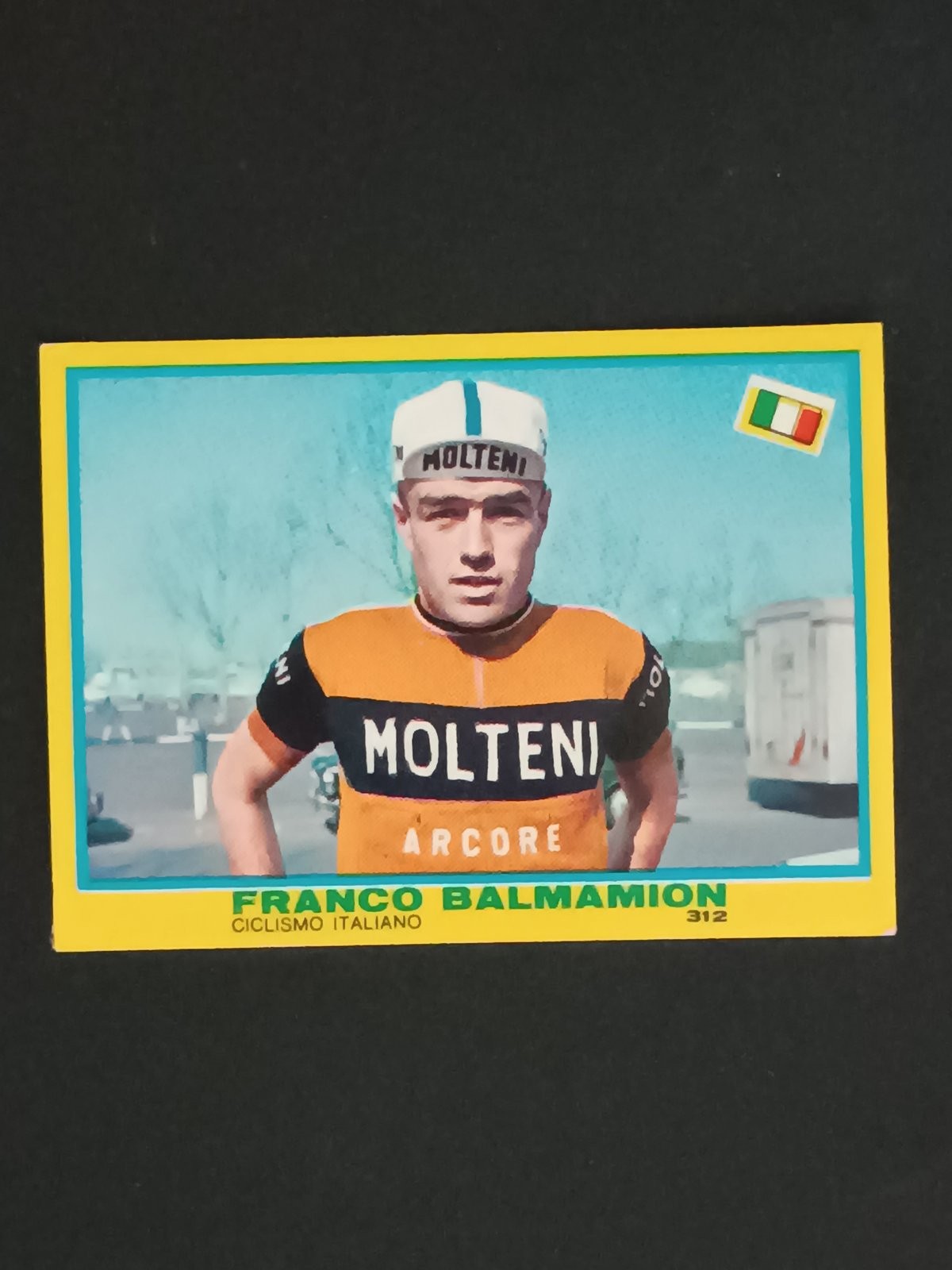 Figurina I Campionissimi Mira 1968 Rec. # 312 Balmamion Ciclismo Italiano