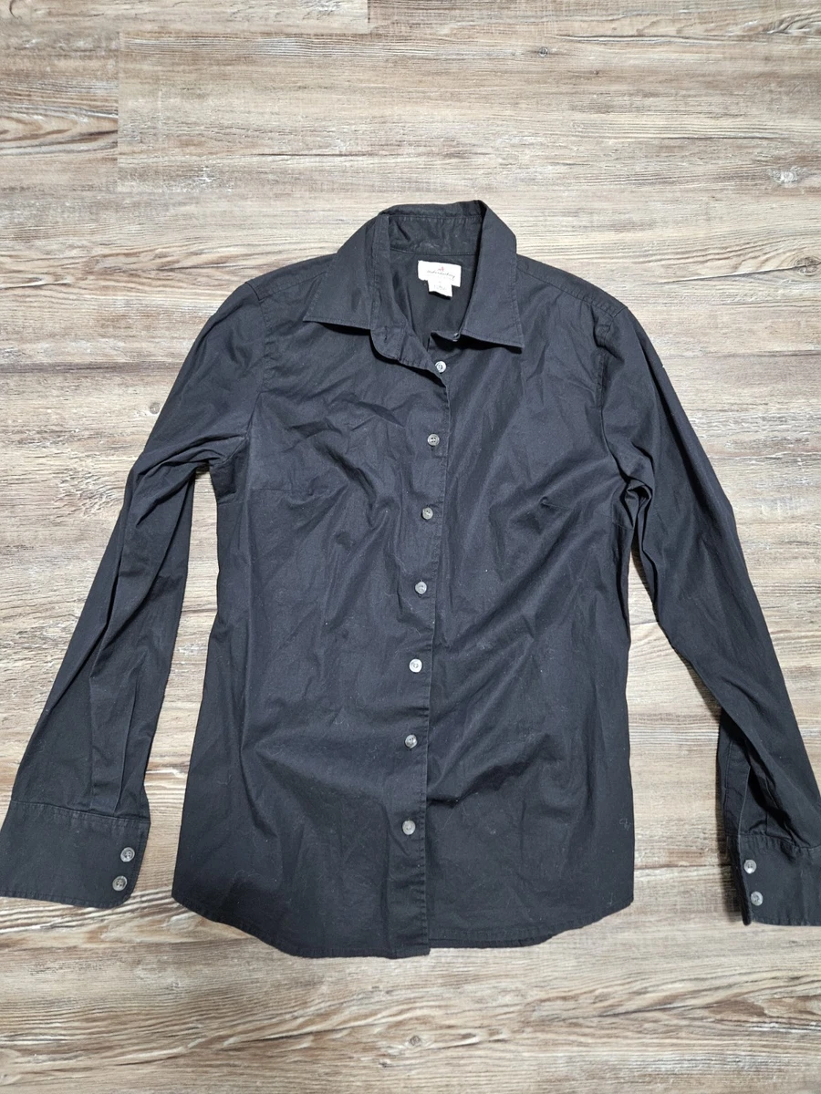 Black Slim Short Sleeve Dress Shirts for Men for sale