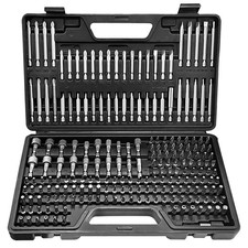 208-Piece Professional Screwdriver Bit Set, 1/4" Hex Shank Screwdriver Bits, ...