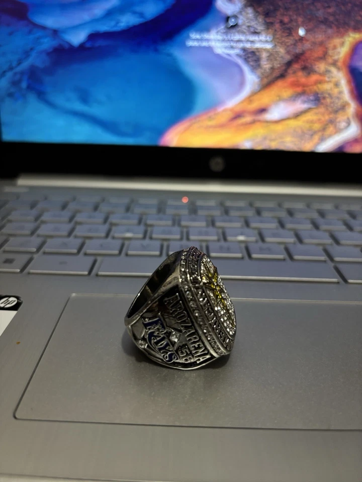 MLB / Anillo Campeonato Serie Mundial Tampa Bay Rays 2020 / Arozarena Foto 4 de 4