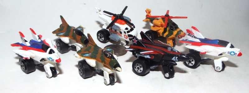 Lot MA-1 of 7 Very Small Racing Champs Aircraft (2 Helicopters & 5 Planes)