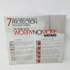 Worry No More Wood Leather Fabric Furniture Protection & Cleaning Kit by UNITERS